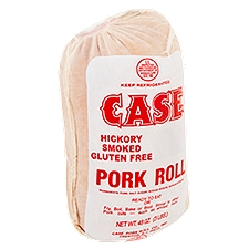 Case Hickory Smoked Gluten Free Pork Roll, 48 oz