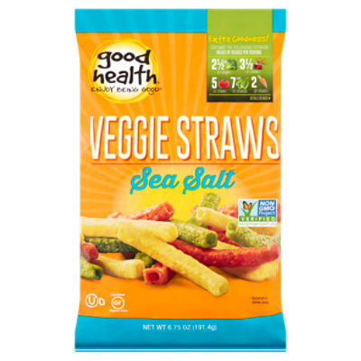 Good Health Sea Salt Veggie Straws, 6.75 oz