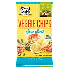 Good Health Sea Salt Veggie Chips, 6.25 oz, 6.75 Ounce