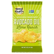 Good Health Avocado Oil Lime Ranch Kettle Style Potato Chips, 5 oz