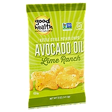 Good Health Avocado Oil Lime Ranch Kettle Style, Potato Chips, 5 Ounce