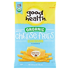 Good Health Organic Baked Cheddar Flavored Cheese Fries, 5.5 oz