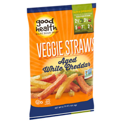 Good Health Aged White Cheddar Veggie Straws, 6.75 oz