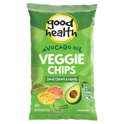 Good Health Creamy Onion & Chive Flavored Veggie Chips, 6.25 oz