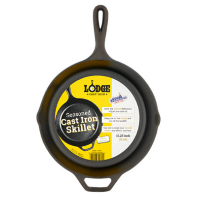 Lodge 10.25 Inch Seasoned Cast Iron Skillet