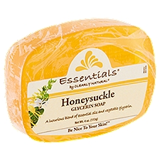 Clearly Natural Essentials Honeysuckle Glycerin Soap, 4 oz