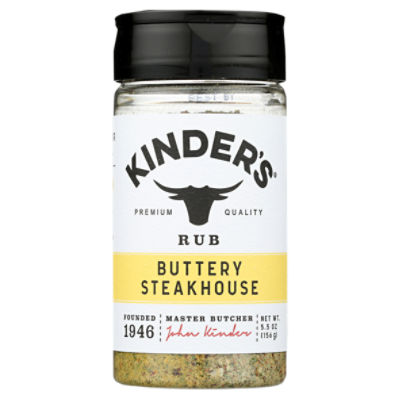 Kinder's Buttery Steakhouse Rub, 5.5 oz