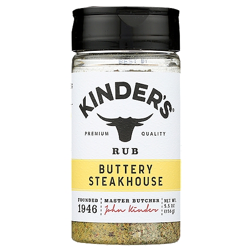 Kinder's Buttery Steakhouse Rub, 5.5 oz