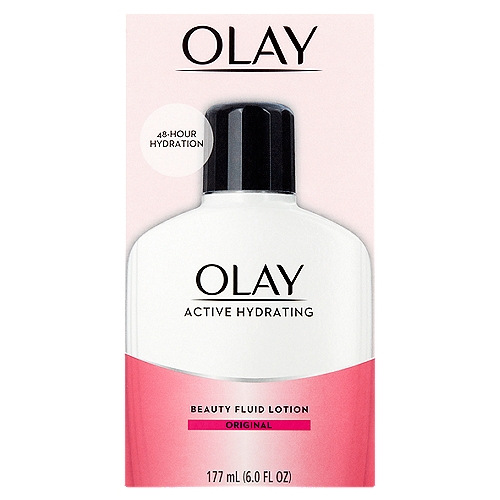 Olay Active Hydrating Original Beauty Fluid Lotion, 6.0 fl oz