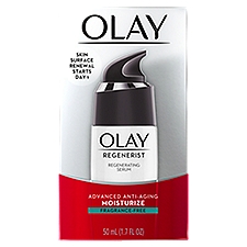 Olay Regenerist Regenerating Serum, Fragrance-Free Light Gel Face Moisturizer 1.7 fl oz