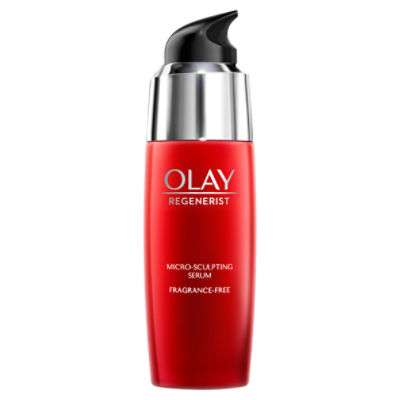 Olay Regenerist Micro-Sculpting Serum, Fragrance Free Face Moisturizer 1.7 Fl Oz