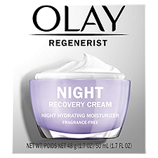 Olay Regenerist Night, Recovery Cream, 1.7 Ounce