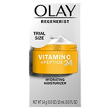 Olay Regenerist Vitamin C + Peptide 24 Face Moisturizer, Trial Size, 0.5 oz