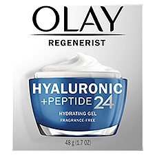 Olay Regenerist Hyaluronic +Peptide 24 Hydrating Gel, 1.7 oz