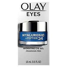 Olay Eyes Hyaluronic +Peptide 24 Hydrating Eye Gel, 0.5 fl oz