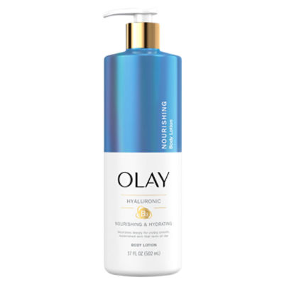 Olay Hyaluronic B3 Nourishing & Hydrating Body Lotion, 17 fl oz