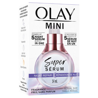 Olay Mini Night Repair Super Serum, 0.4 fl oz