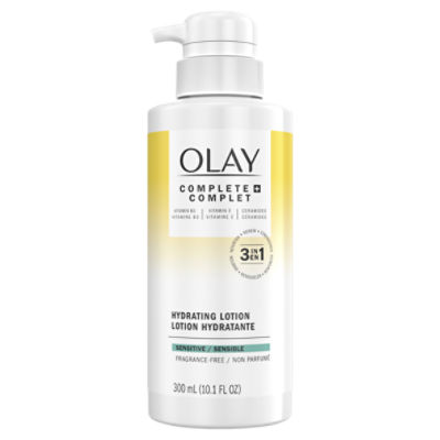 Olay Complete + Sensitive Hydrating Lotion, 10.1 fl oz