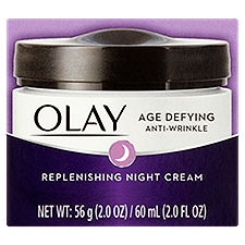 Olay Age Defying Anti-Wrinkle Replenishing, Night Cream, 2 Ounce