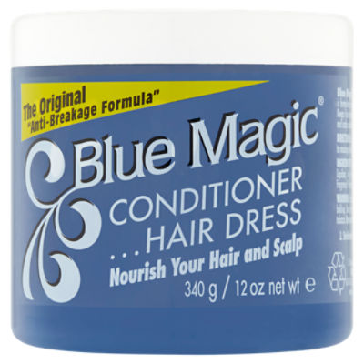 Blue Magic Conditioner Hair Dress Original 12 oz (Pack of 6)