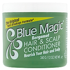 Blue Magic Bergamot Hair & Scalp Conditioner, 12 oz, 12 Ounce