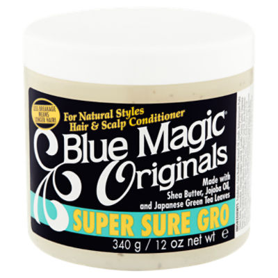 Blue Magic Originals Super Sure Gro Hair & Scalp Conditioner, 12 oz