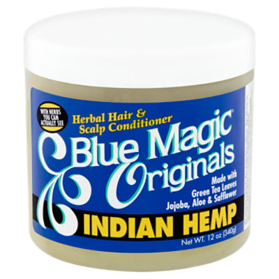 Blue Magic Originals Indian Hemp Herbal Hair & Scalp Conditioner, 12 oz