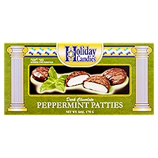 Holiday Candies Dark Chocolate Peppermint Patties, 6 oz