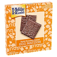 Holiday Candies Dark Chocolate Coated Egg Matzoh, 7 oz