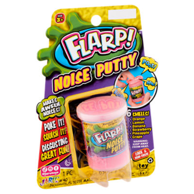 Ja-Ru Flarp! #40 Noise Putty Toy, Age 3+