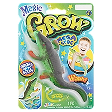 Ja-Ru Magic Grow Age 4+, Mega Croc, 1 Each