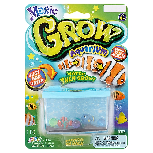 Ja-Ru Magic Grow Aquarium, Age 4+