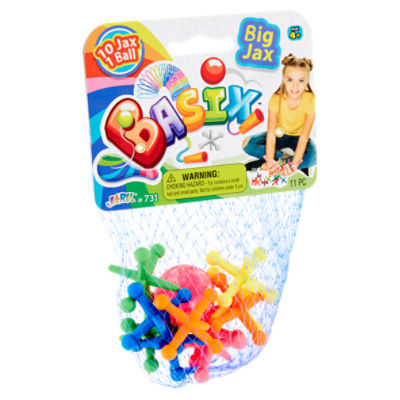 Basix Big Jax, Age 4+, 11 count