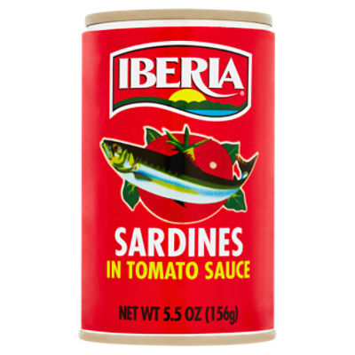 Iberia Sardines in Tomato Sauce, 5.5 oz