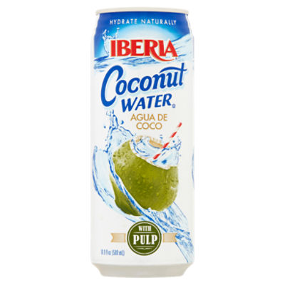Iberia Coconut Water with Pulp, 16.9 fl oz