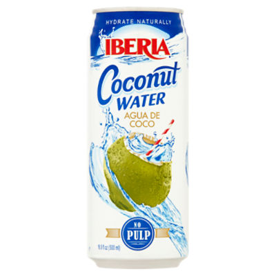Iberia No Pulp Coconut Water, 16.9 fl oz