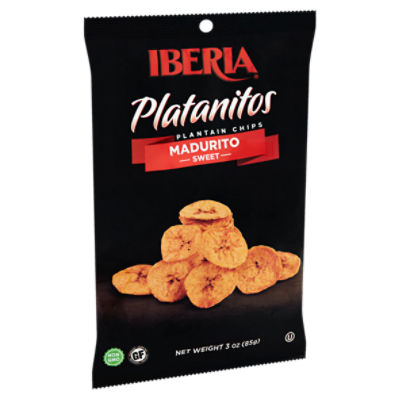 Iberia Platanitos Madurito Sweet Plantain Chips, 3 oz