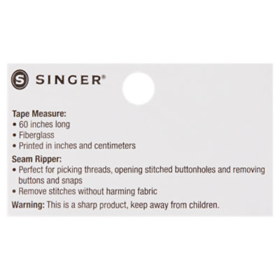Singer Seam Ripper & Tape Measure Combo