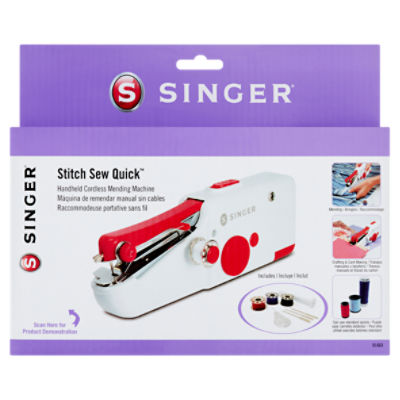 Singer Stitch Sew Quick Handheld Cordless Mending Machine