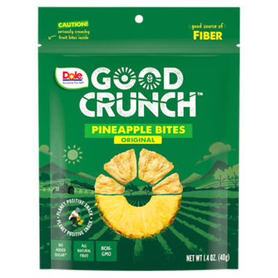 Dole Good Crunch™ Original Pineapple Bites, 1.4 oz
