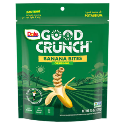 Dole Good Crunch Original Banana Bites, 2.5 oz