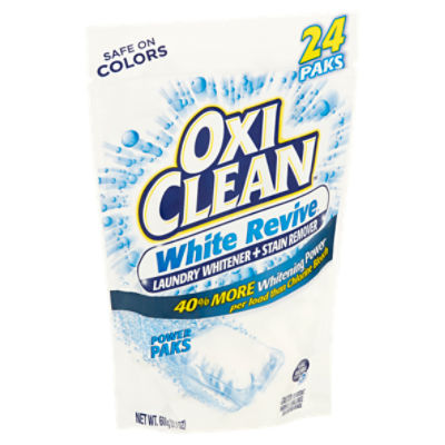 OxiClean White Revive Laundry Whitener + Stain Remover Power Paks