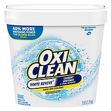 OxiClean White Revive Laundry Whitener & Stain Remover, 5 Pound