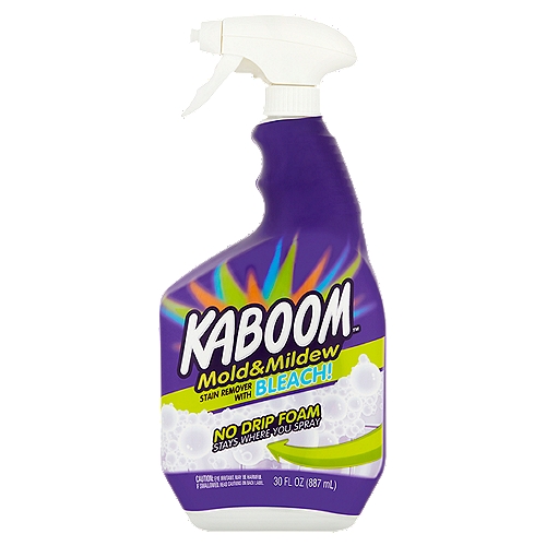 Kaboom Mold & Mildew Stain Remover with Bleach!, 30 fl oz