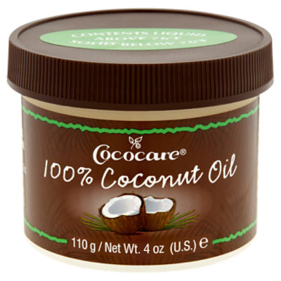 Cococare 100% Coconut Oil, 4 oz