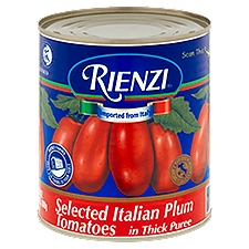 Rienzi Selected Italian Plum Tomatoes in Thick Puree, 28 oz