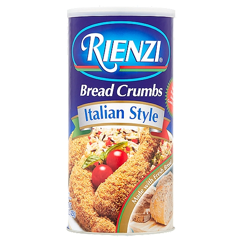 Rienzi Italian Style Bread Crumbs, 15 oz