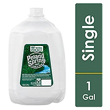 POLAND SPRING Brand 100% Natural Spring Water, 1-gallon plastic jug