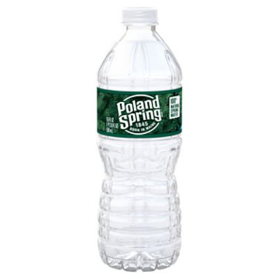 POLAND SPRING Brand 100% Natural Spring Water, 16.9-ounce plastic bottle