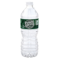 Poland Spring 100% Natural, Spring Water, 16.9 Fluid ounce